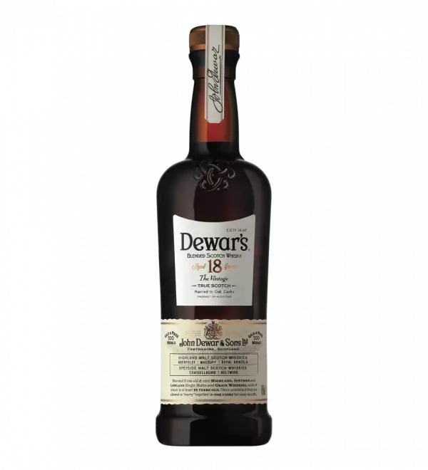 Dewars 18 Year Old Blended Whisky