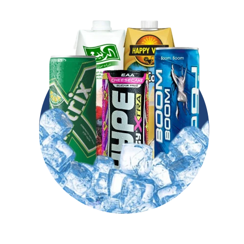 Ice, Mixers & Snacks - ثلج وتسالي