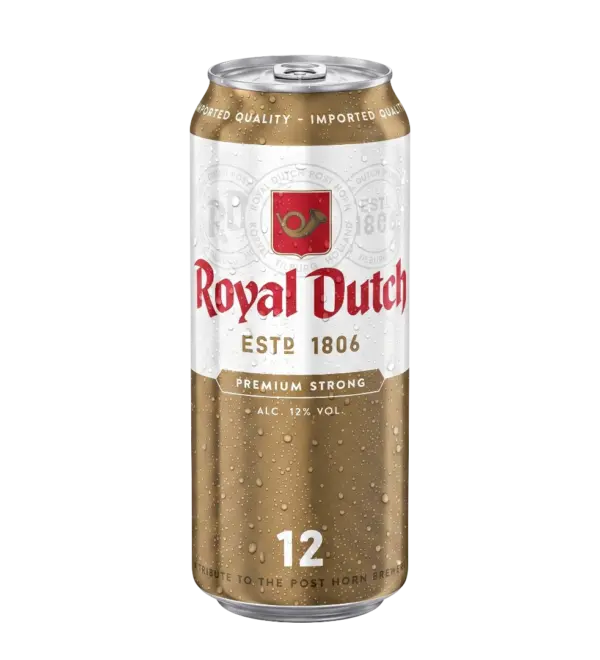 Royal Dutch 12% Lager Beer Can